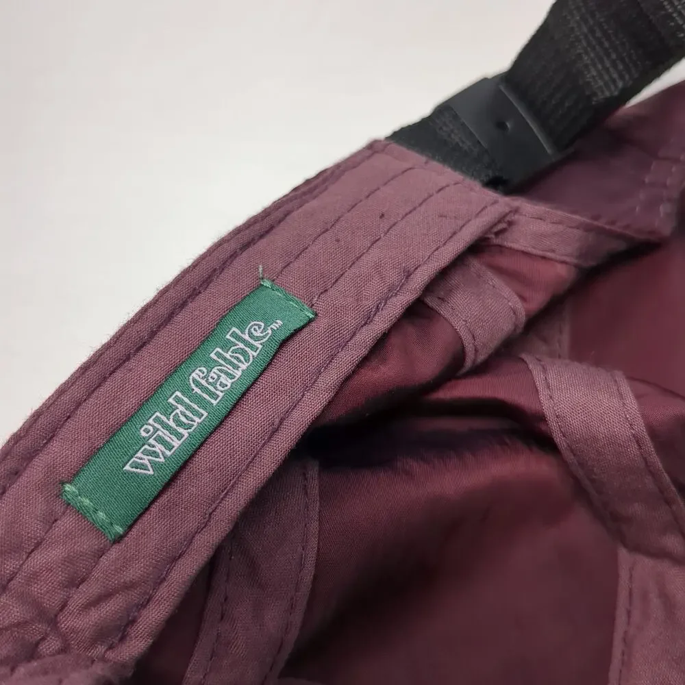 Men's Lightweight Five-Panel Cap - Burgundy